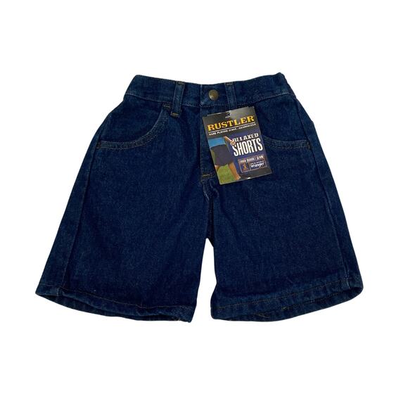 Rustler Boys Shorts Jeans Denim Relaxed Fit 4 NEW - Picture 1 of 6